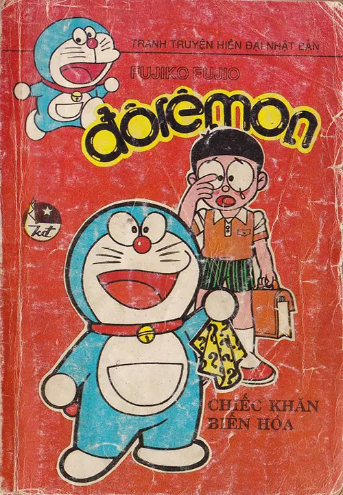 tap-truyen-ngan-doraemon-dau-tien-phat-hanh-tai-viet-nam-chiec-khan-bien-hoa-1992
